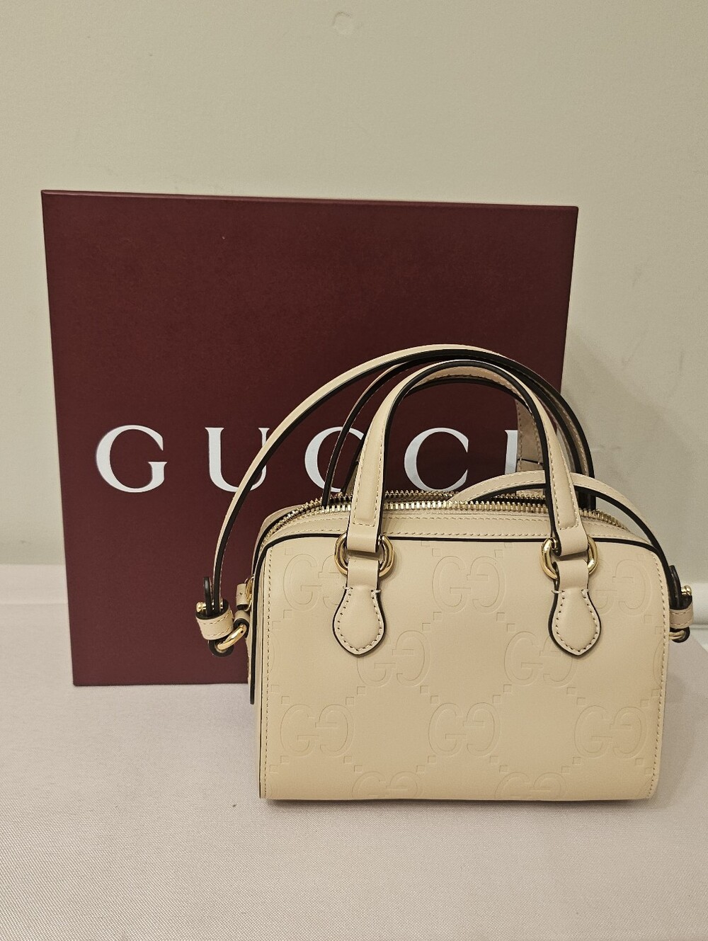 GUCCI MINI TOP HANDLE BAG – NEW IN BOX